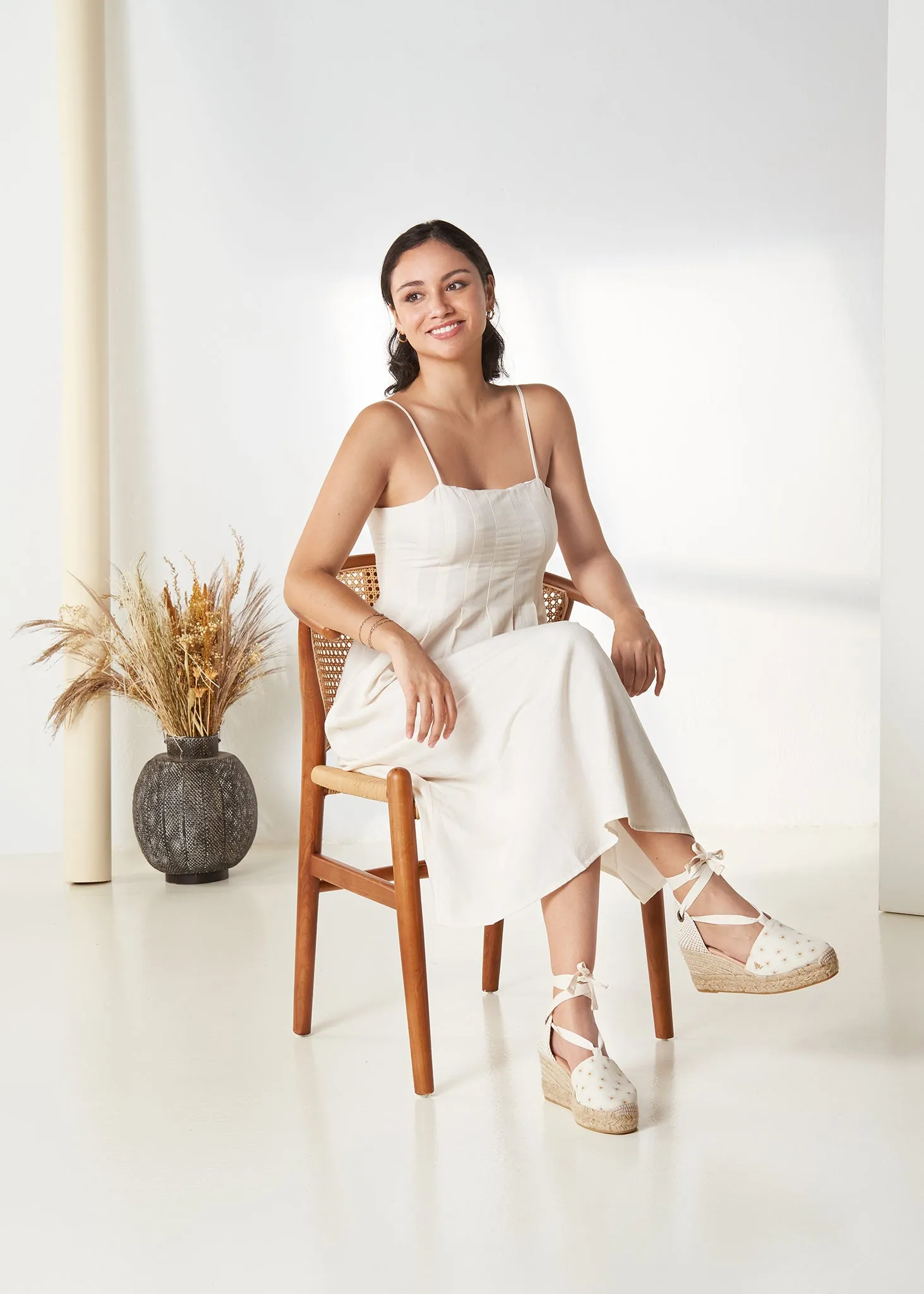 Bisbe Limited Edition Canvas Espadrille Platform Wedges