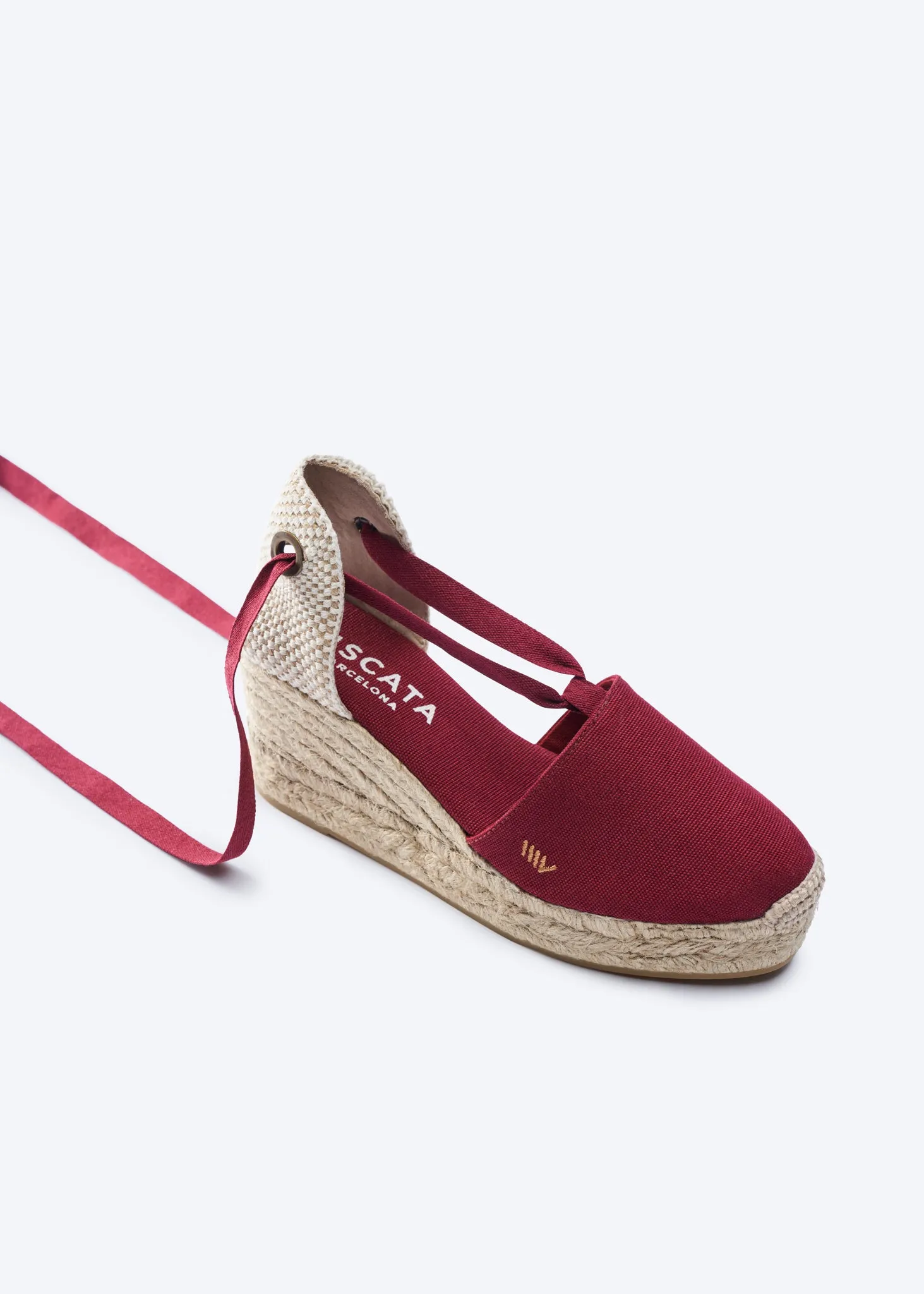 Bisbe Limited Edition Canvas Espadrille Platform Wedges