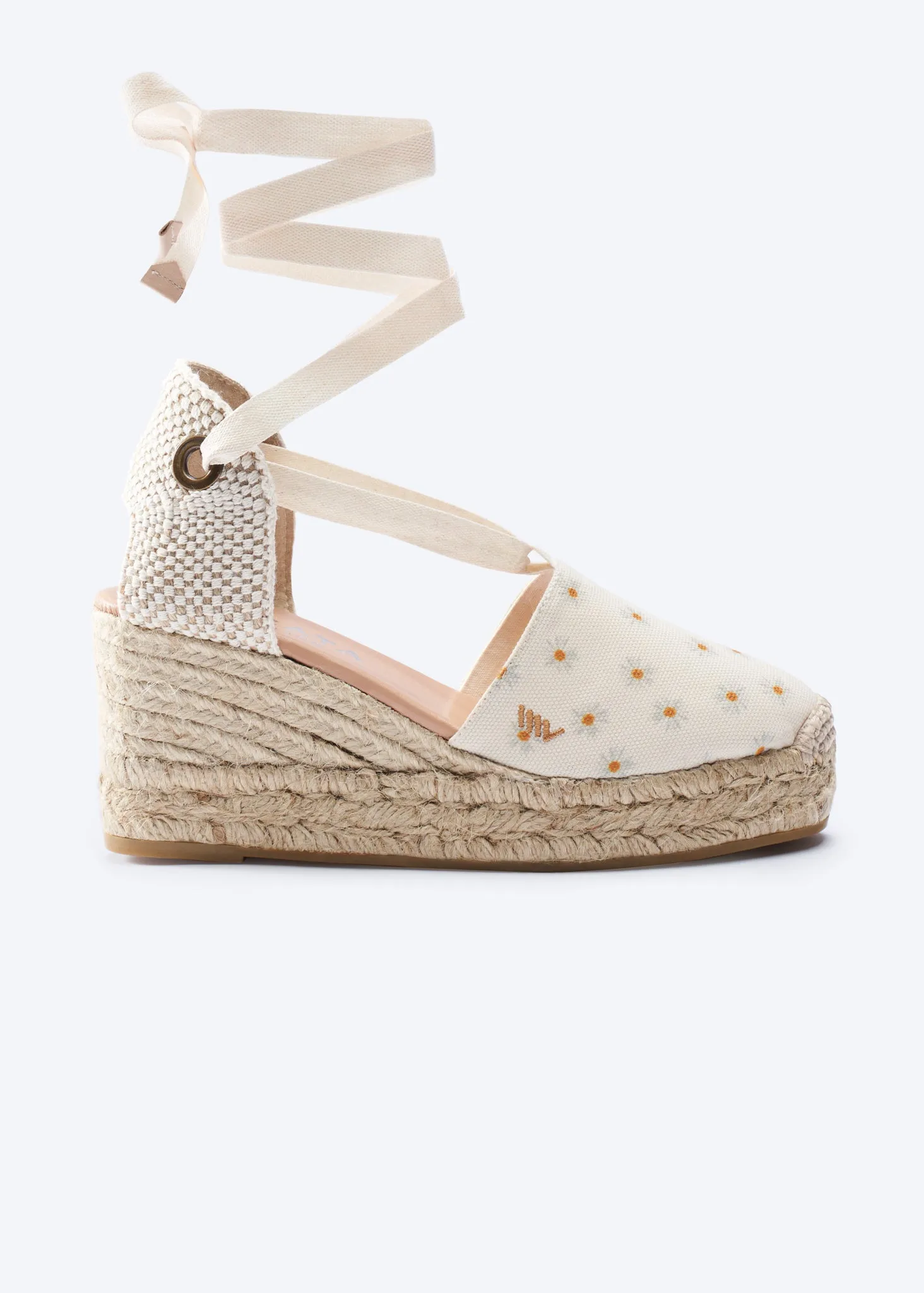 Bisbe Limited Edition Canvas Espadrille Platform Wedges