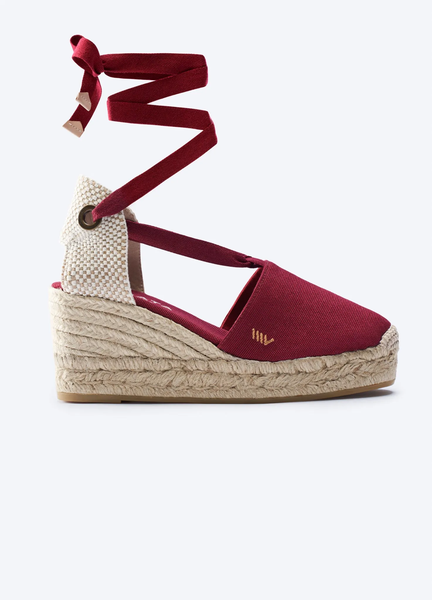 Bisbe Limited Edition Canvas Espadrille Platform Wedges