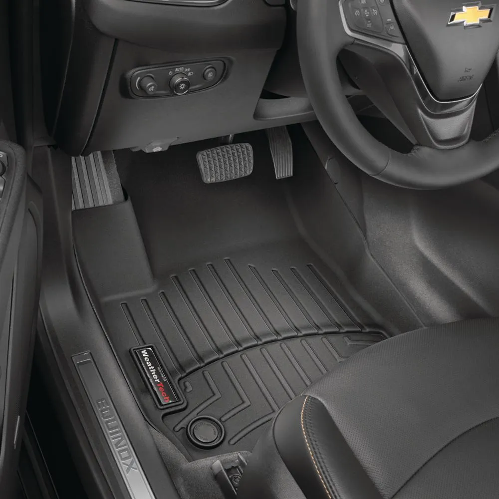 Black/Front FloorLiner/Ford/Focus/2012 - 2014/Retention on passenger side added