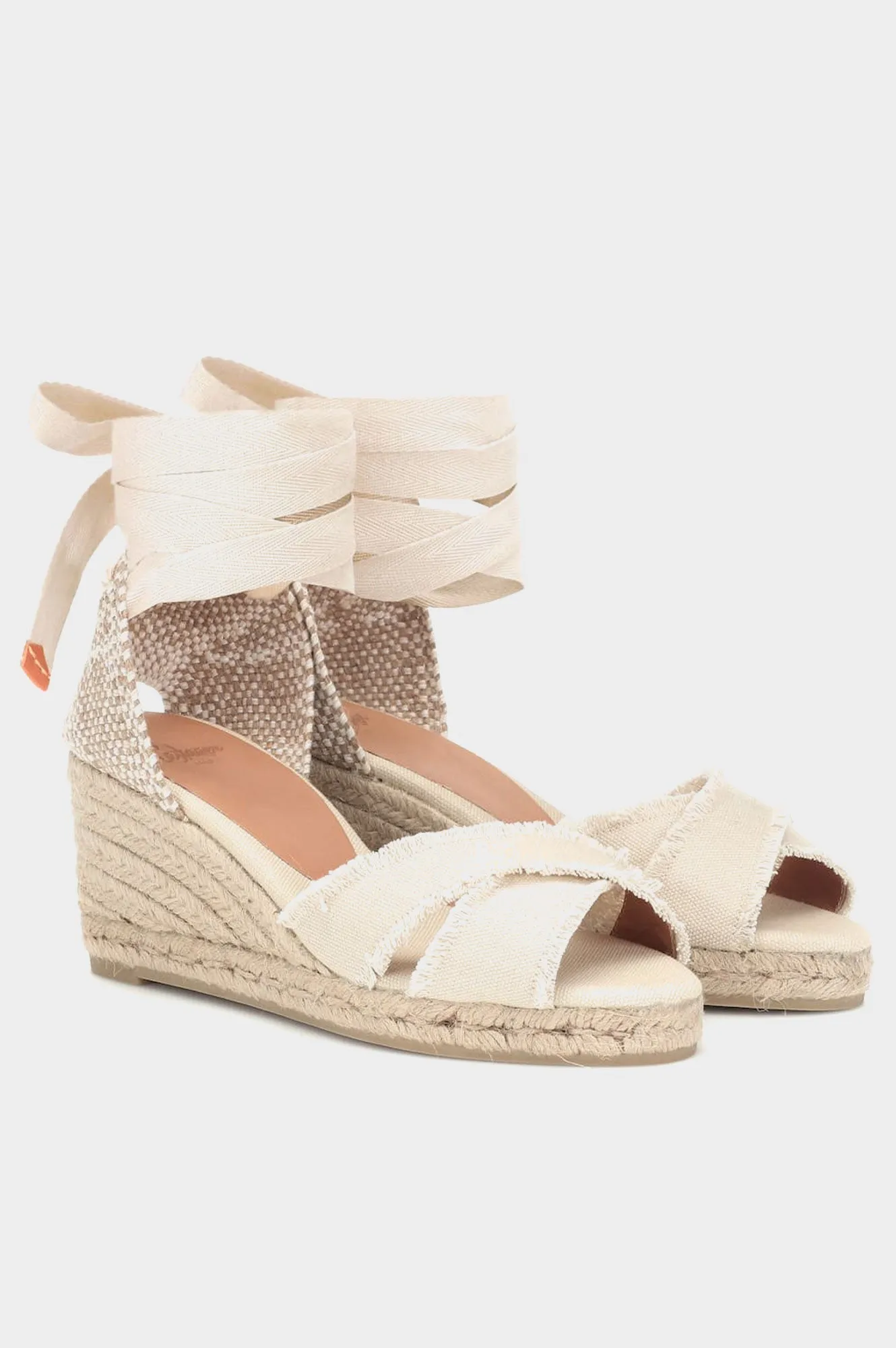 Bluma Canvas Wedge Espadrilles | Ivory