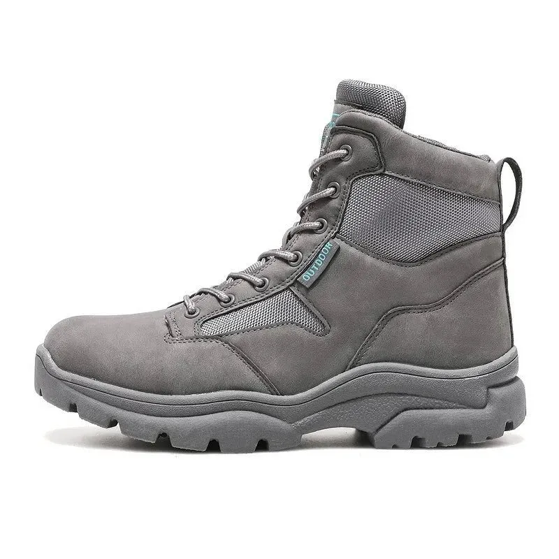 Boots Mens Winter Autumn Outdoor Fashion Ankle Boots Waterproof Comfortable Wear-Resistant Sole Working Boots For  Men