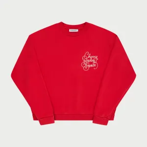 Bowling Broncos Crewneck (Cardinal)