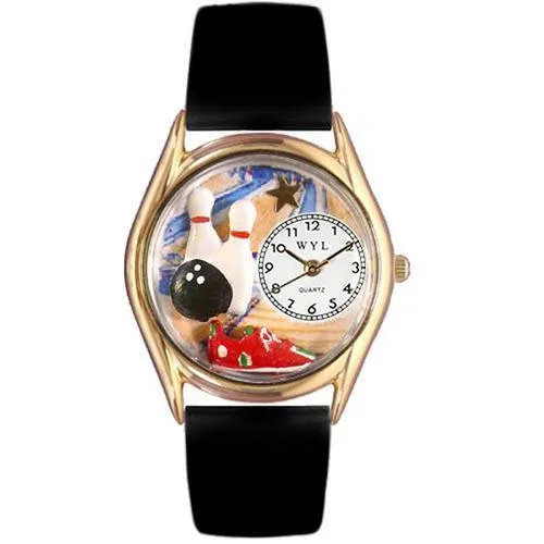 Bowling Watch Small Gold Style