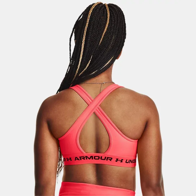 Brassière de sport Under Armour Crossback Mid pour femme - 1361034-629