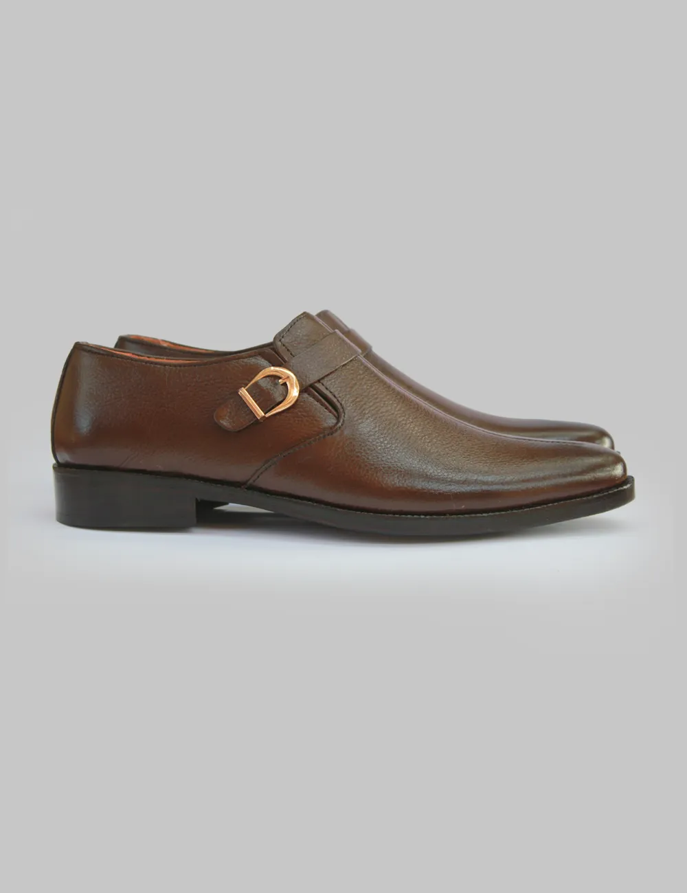 Brown | Leather Formal Moccasin for Men