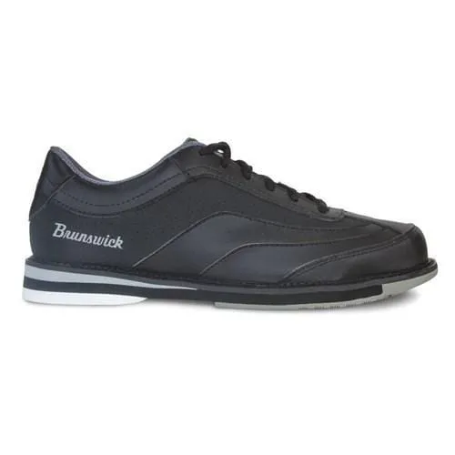 Brunswick Mens Rampage Black Right Hand Bowling Shoes