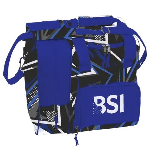 BSI Deluxe Single Tote Blue Bowling Bag