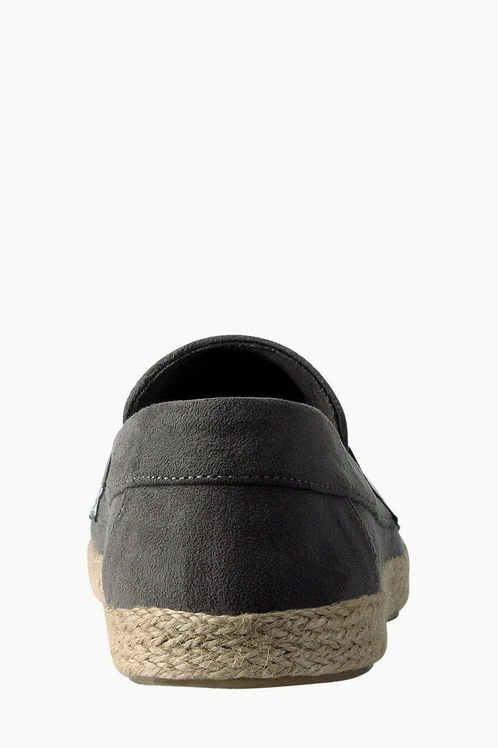 Casual Suede Penny Espadrilles