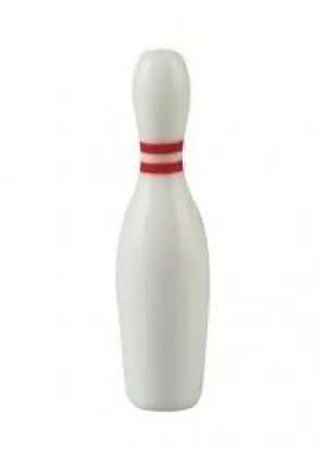 Ceramic Bowling Pin Chillum Hand Pipe