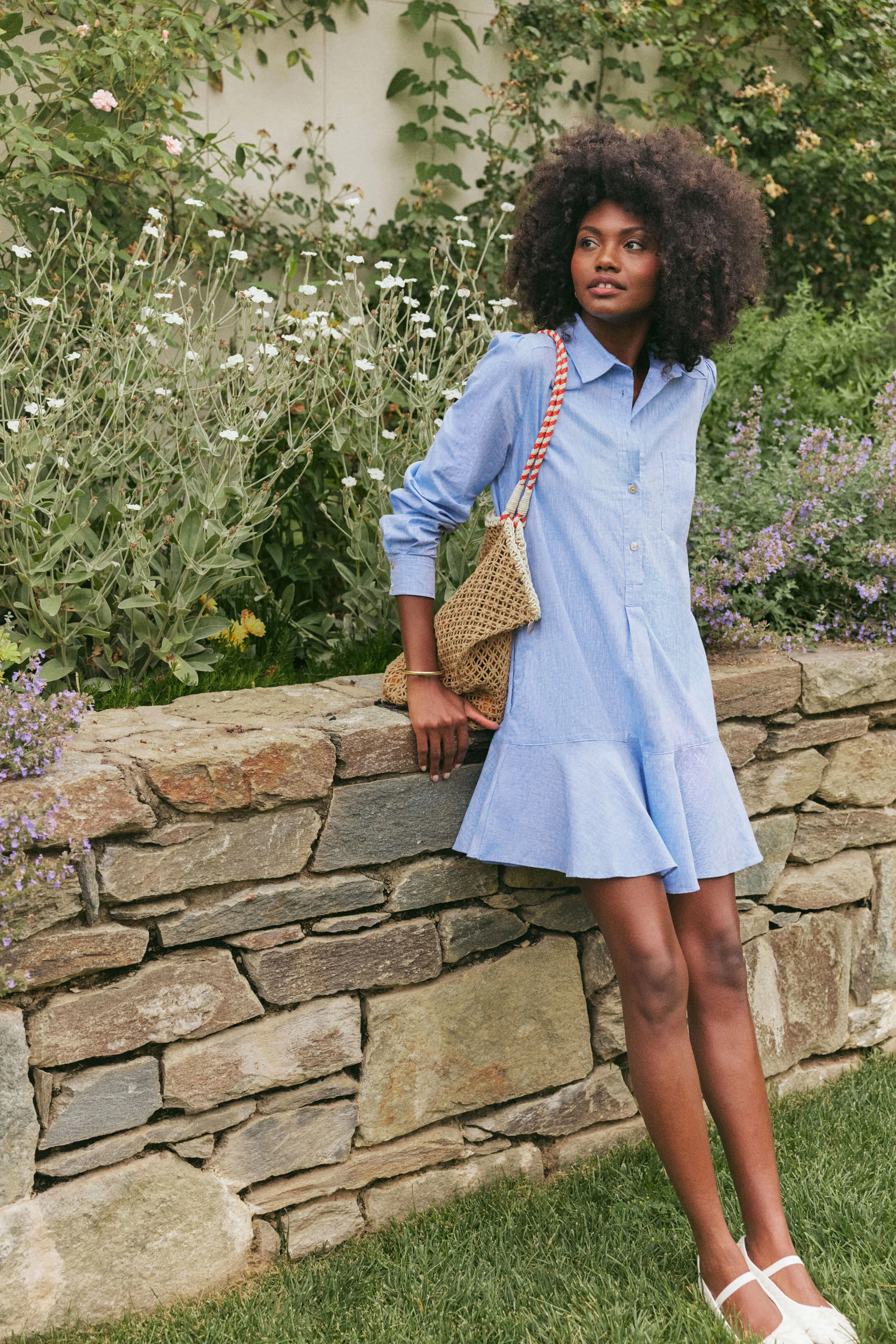 Chambray Callahan Shirt Dress