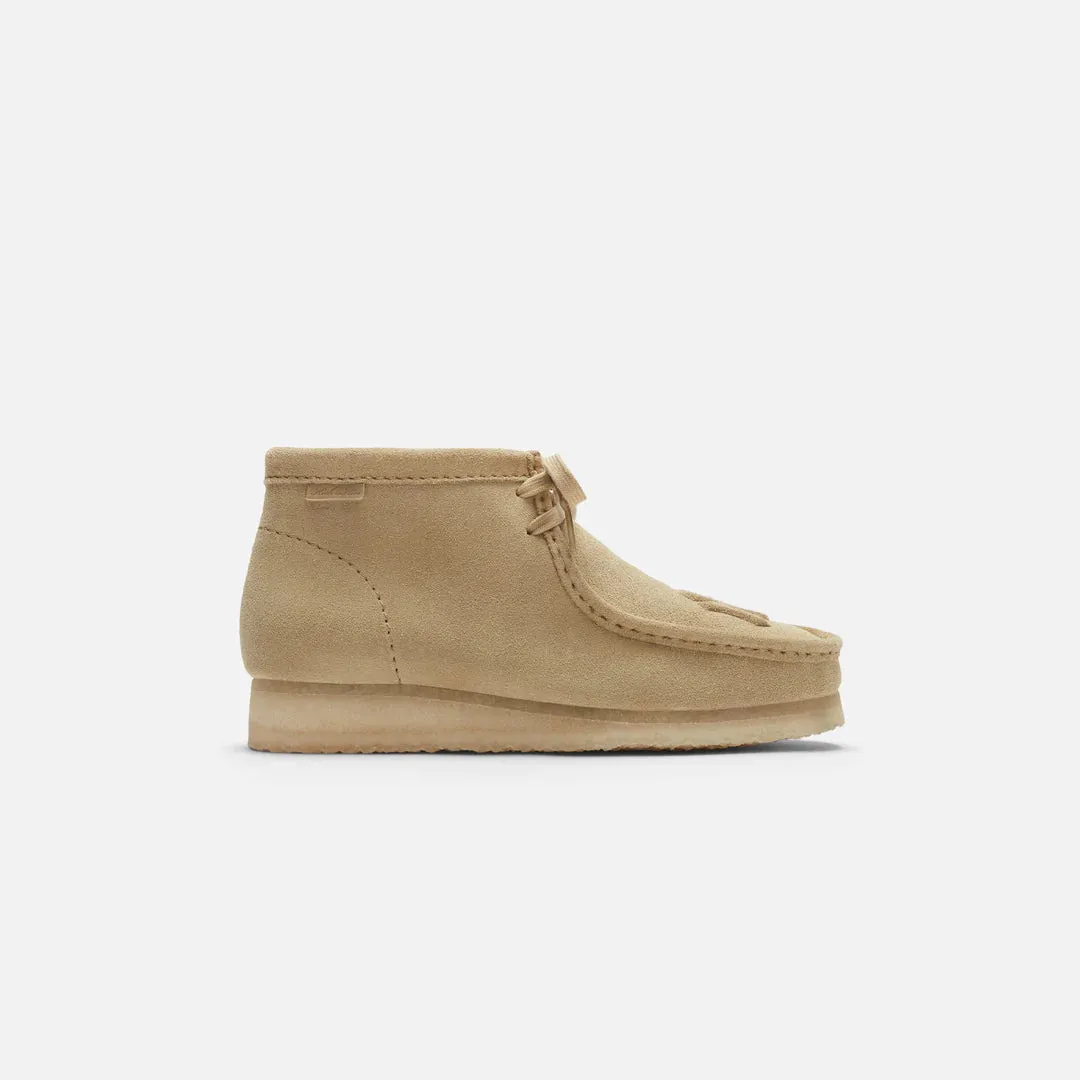 Clarks Originals x Kith x New York Yankees Wallabee Boots Men's Maple Suede 26166616