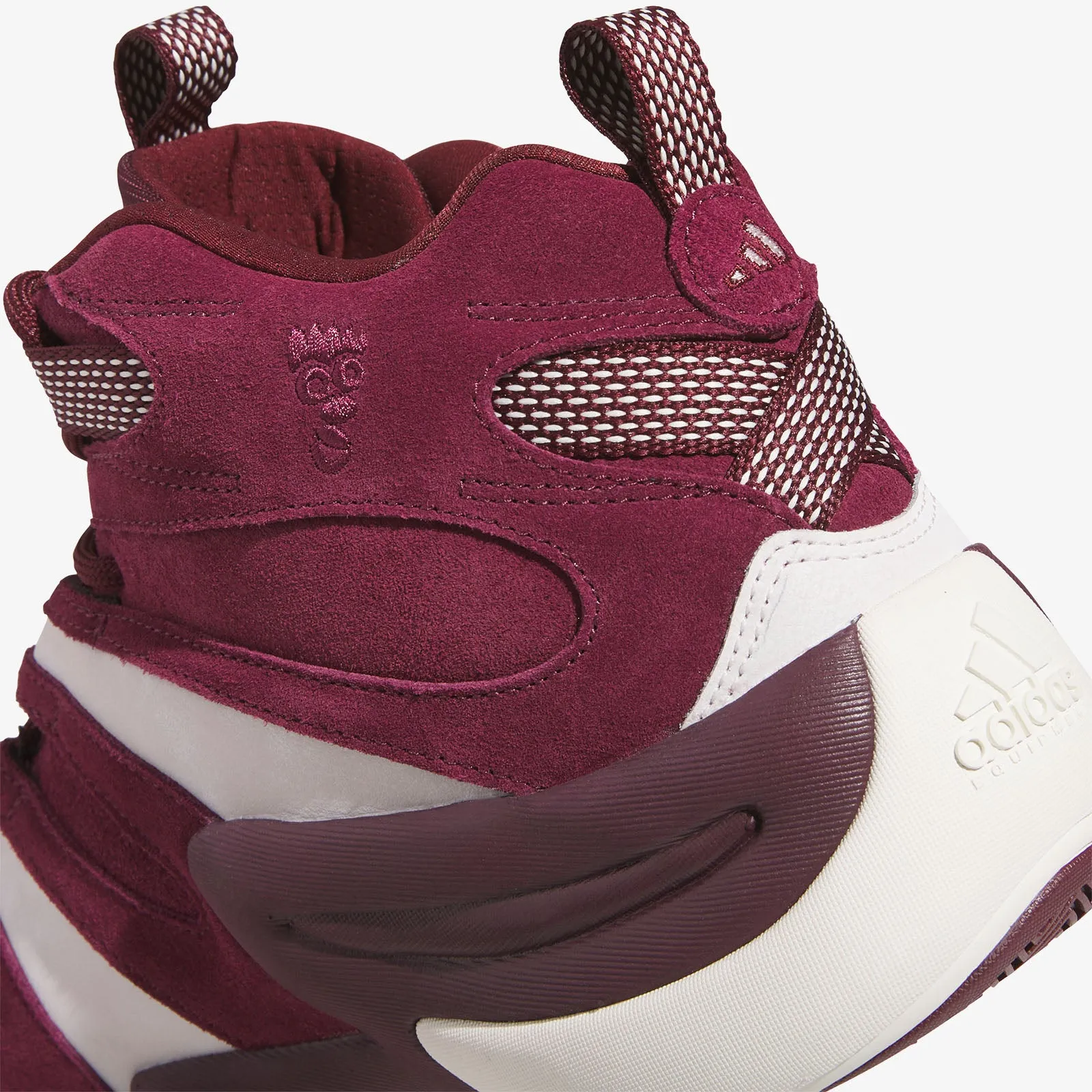 Crazy 8 - Maroon/Off White/Red