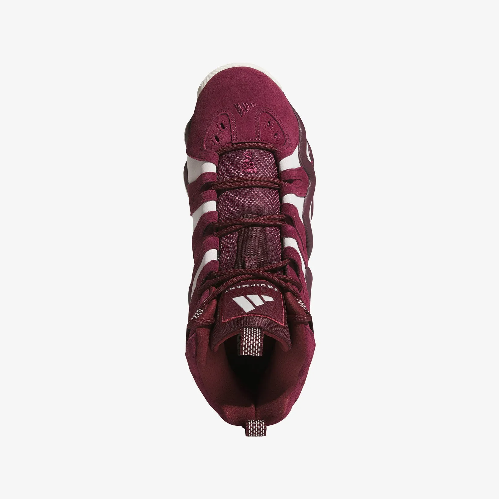 Crazy 8 - Maroon/Off White/Red