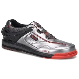 Dexter Mens SST 6 Hybrid Boa Bowling Shoes Grey/Black/Red