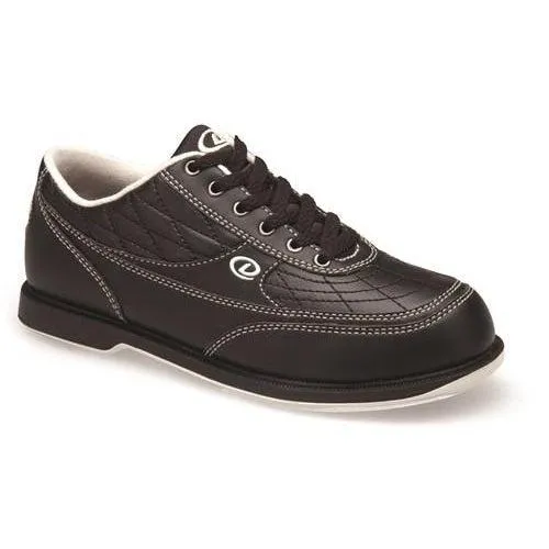 Dexter Mens Turbo II Black with Khaki Trim Bowling Shoes