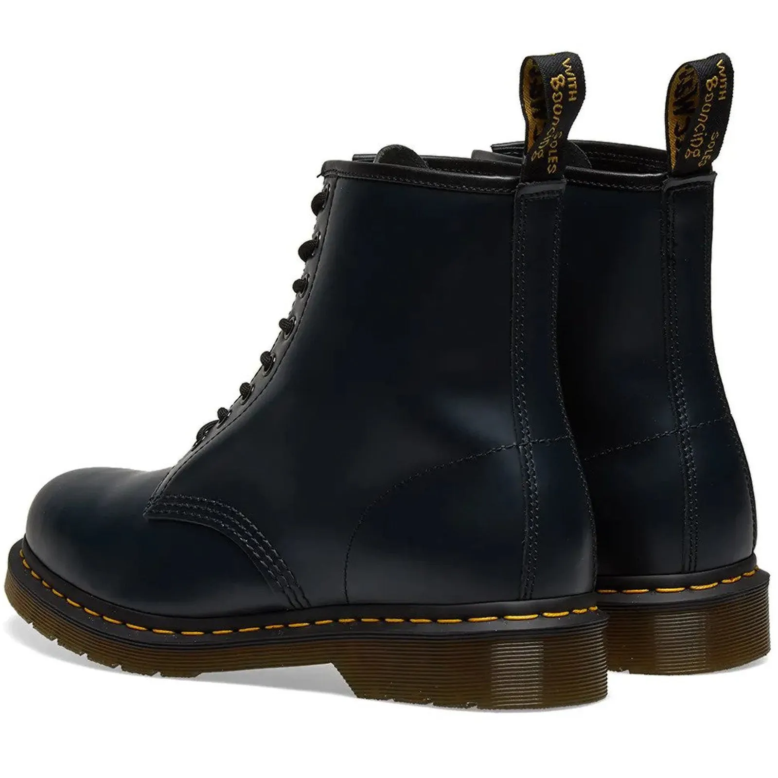 Dr.Martens 1460 8 Eyelet Smooth Blue Womens Boots - UK 4