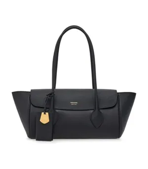 East-West Tote Bag (M) Black