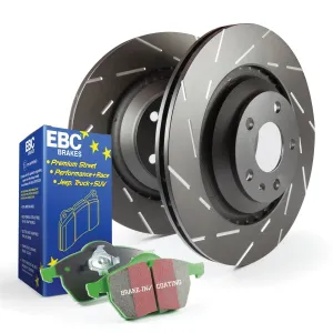 EBC Brakes S2KF1165 S2 Kits Greenstuff 2000 and USR Rotors