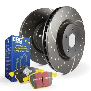 EBC Brakes S5KF1042 S5 Kits Yellowstuff And GD Rotors