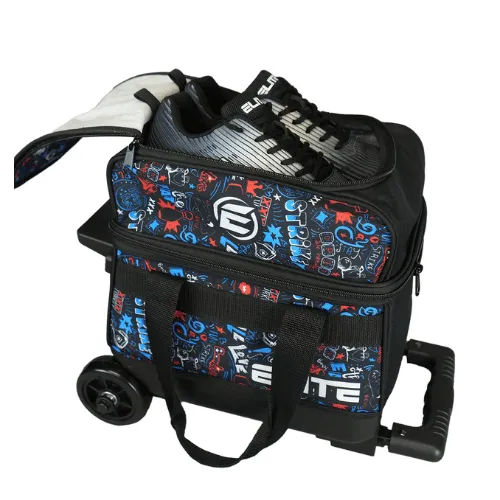 ELITE Basic Single Roller Bowling Graffiti Bowling Bag