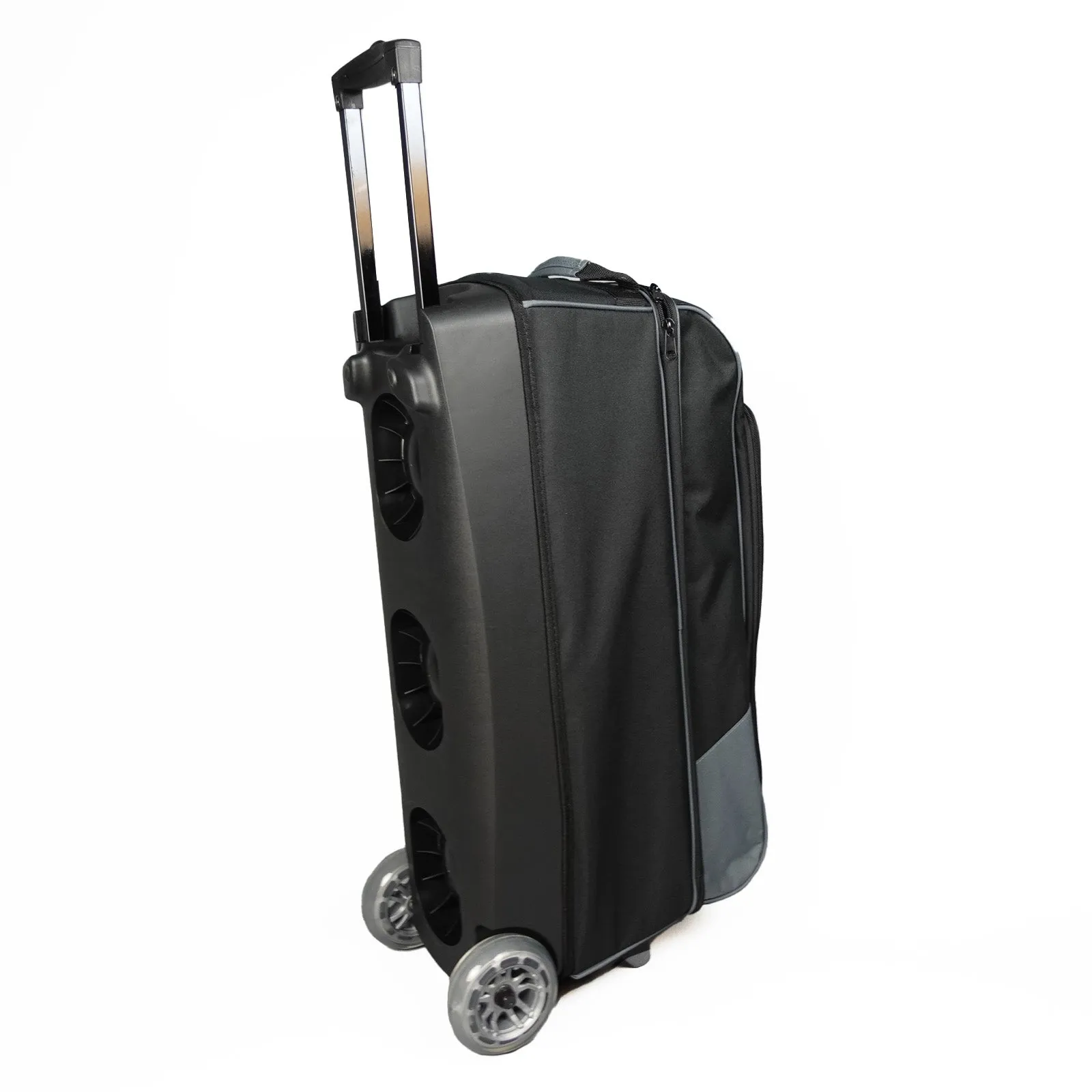 Elite Basic Triple Roller Charcoal Bowling Bag