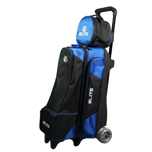 Elite Deluxe 3-4-5 Bowling Ball Roller Bag