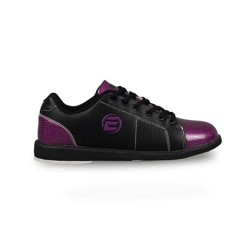 ELITE Women's Classic Purple/Black Bowling Shoes