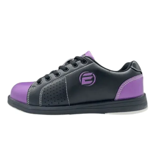 ELITE Youth Classic Black/Purple Bowling Shoes