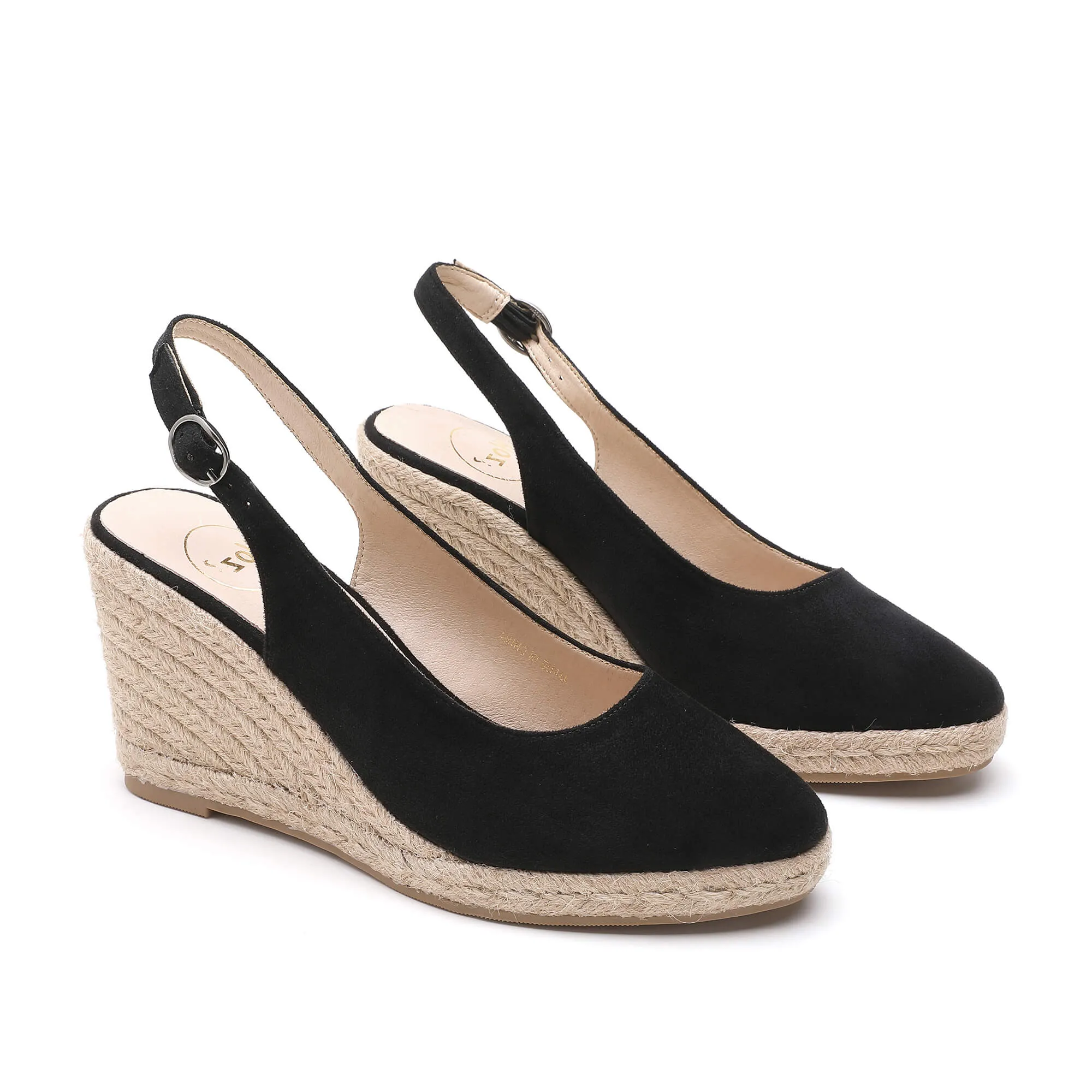 Elma Black Espadrilles