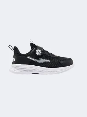 Erke Bounce Kids-Unisex Running Shoes Black/White