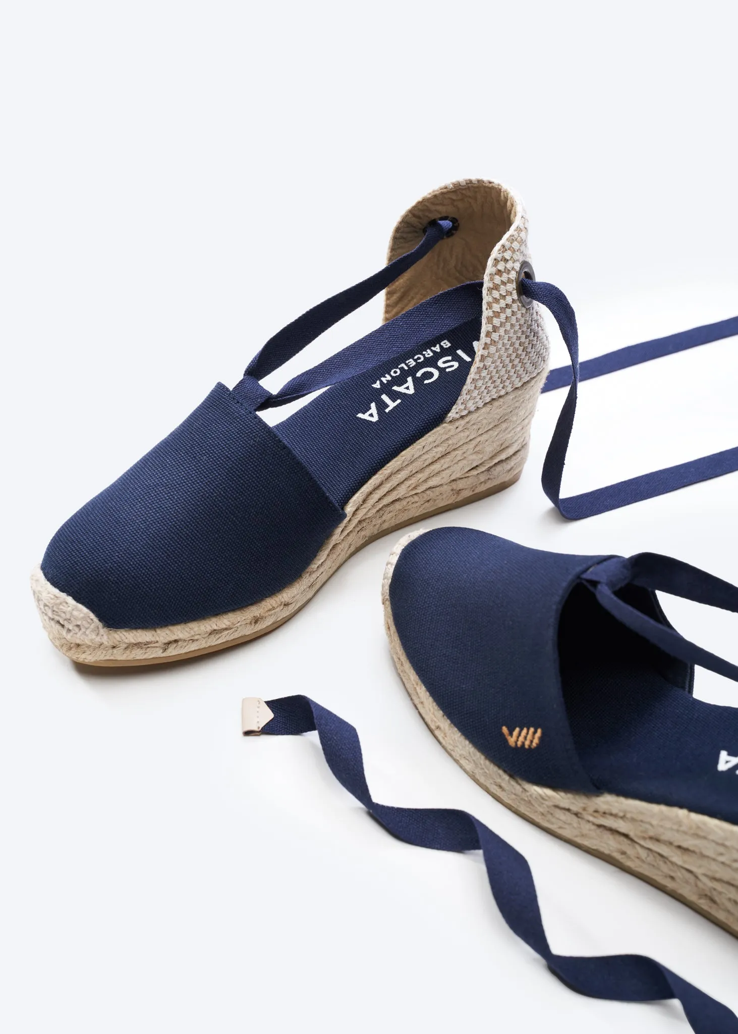 Escala Canvas Espadrille Wedges