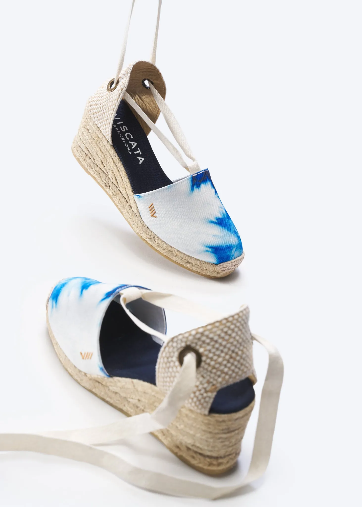 Escala Limited Edition Canvas Espadrille Wedges