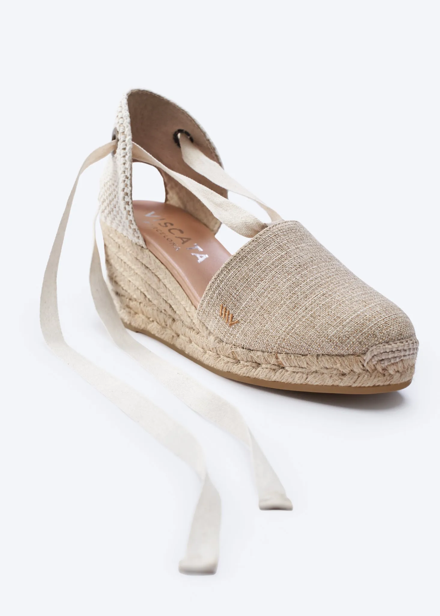 Escala Limited Edition Canvas Espadrille Wedges