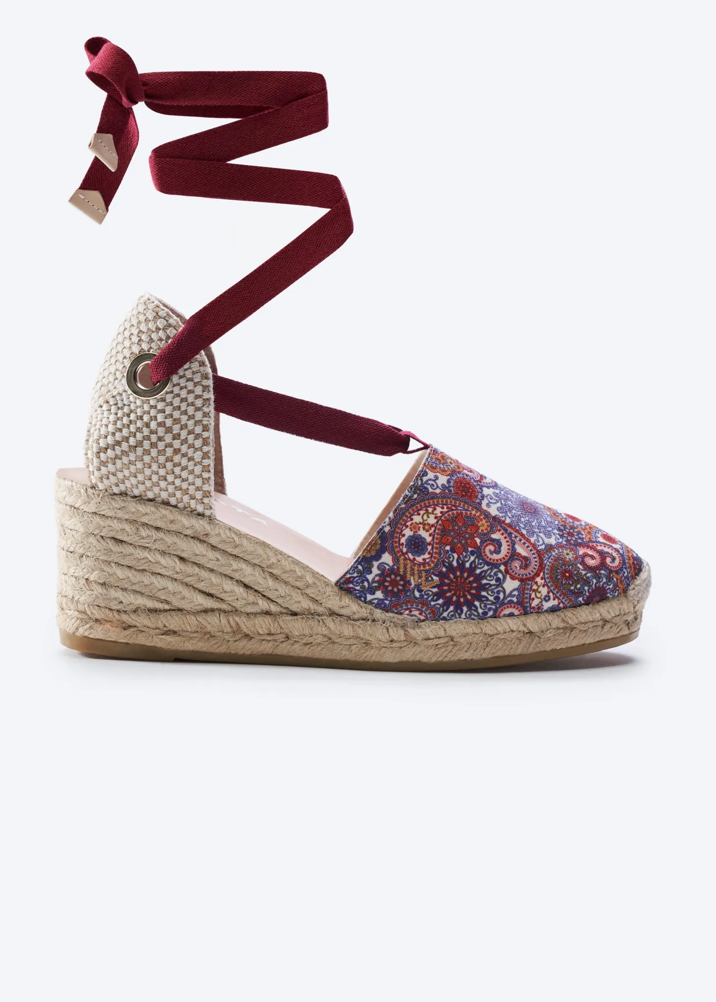 Escala Limited Edition Canvas Espadrille Wedges