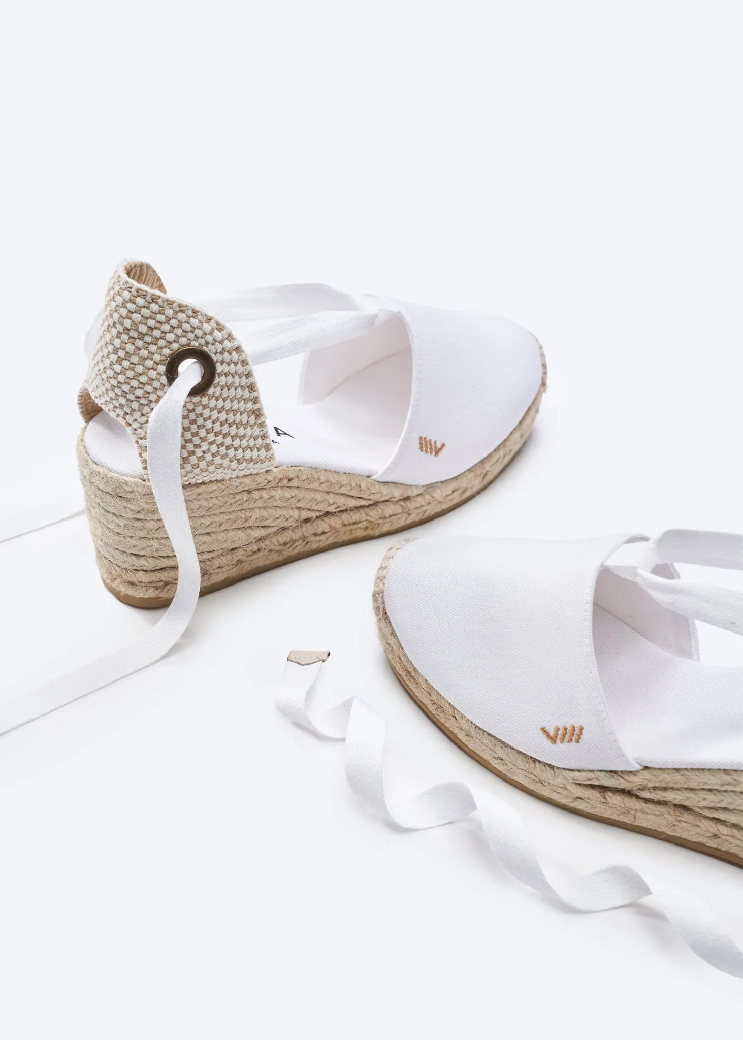 Escala Limited Edition Canvas Espadrille Wedges