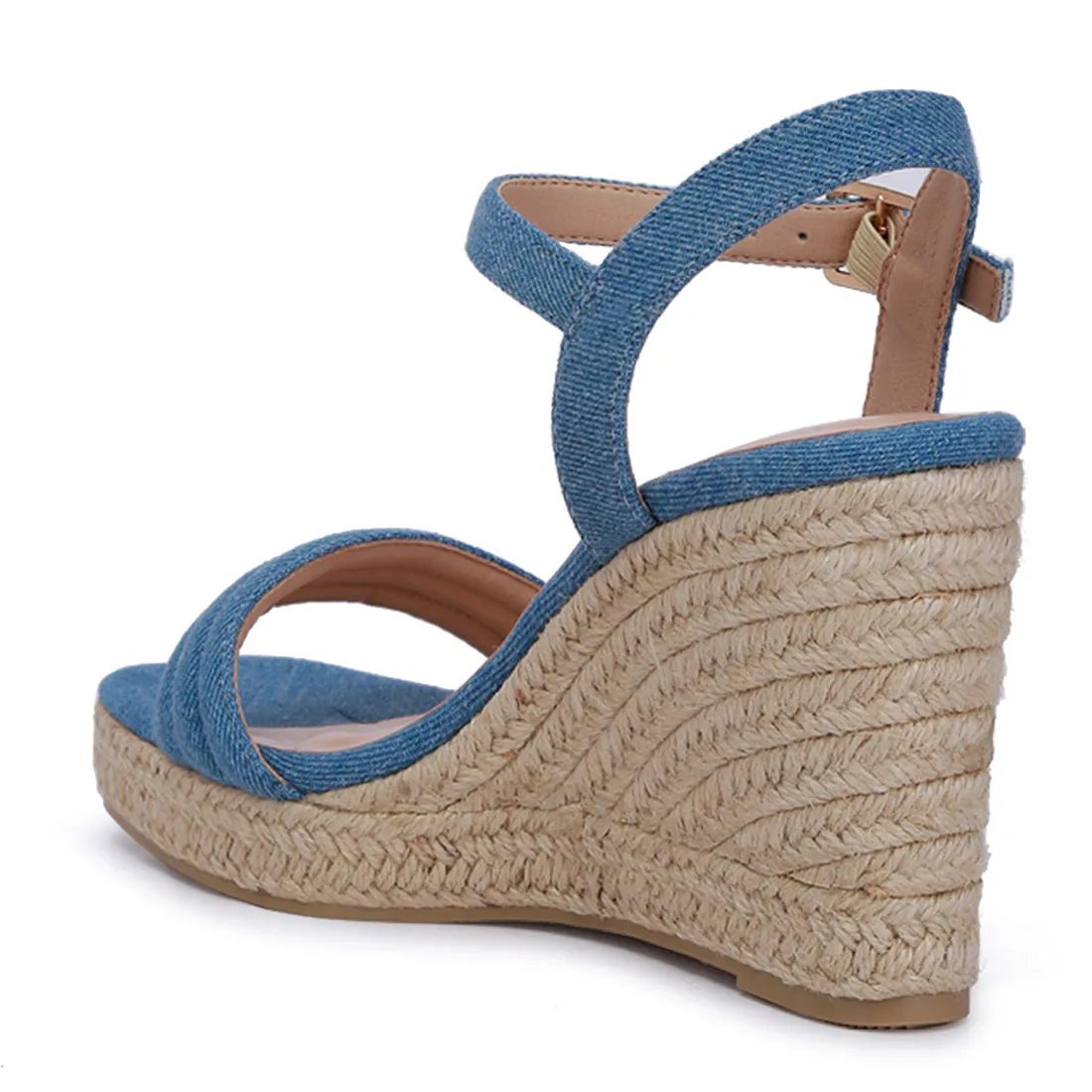 Espadrilles High Wedge Sandals