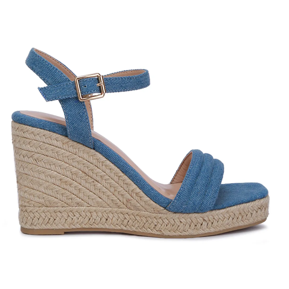 Espadrilles High Wedge Sandals