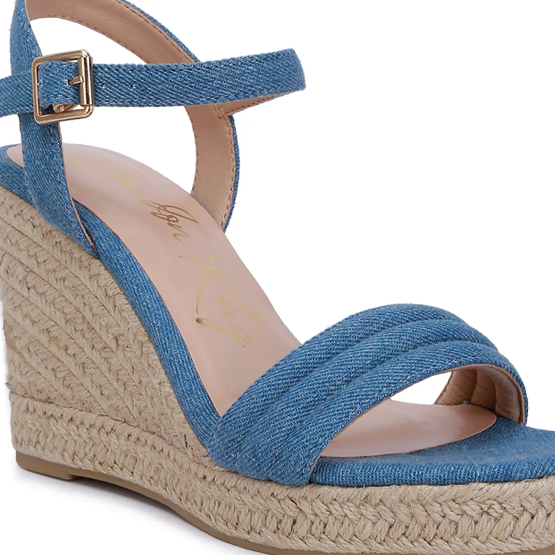 Espadrilles High Wedge Sandals