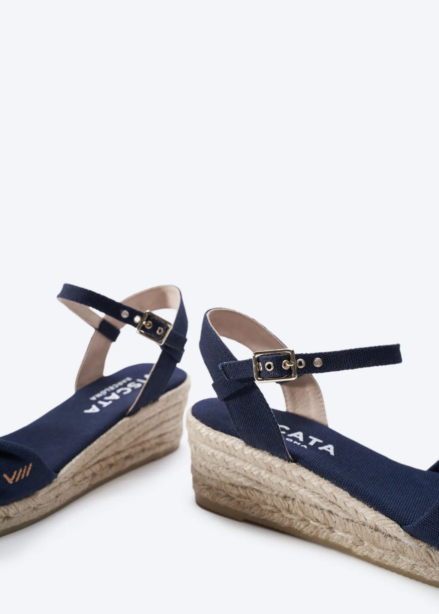 Farella Canvas Espadrille Sandal Wedges