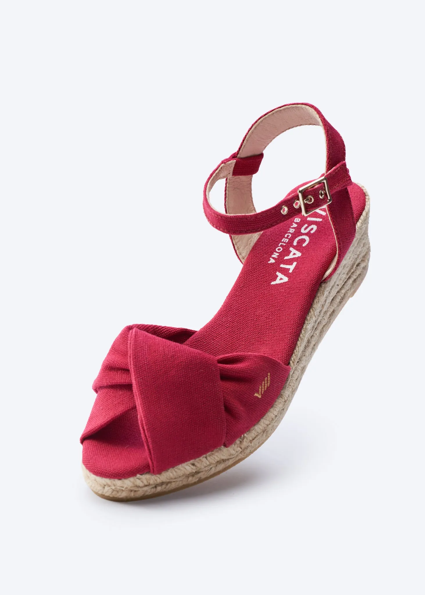 Farella Limited Edition Canvas Espadrille Sandal Wedges