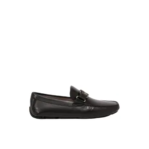 Ferragamo Peter Men's Driving Loafers Black