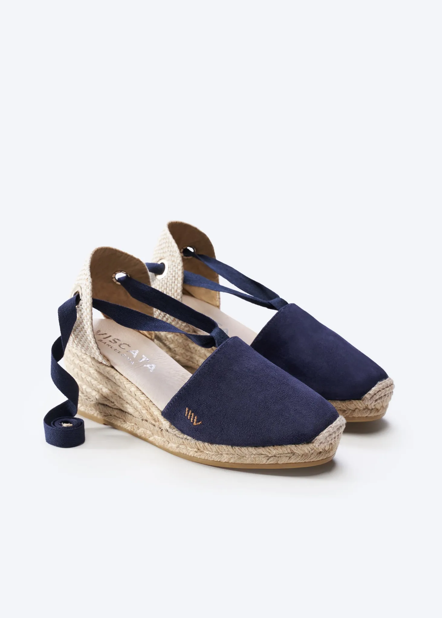 Fosca Suede Espadrille Wedges