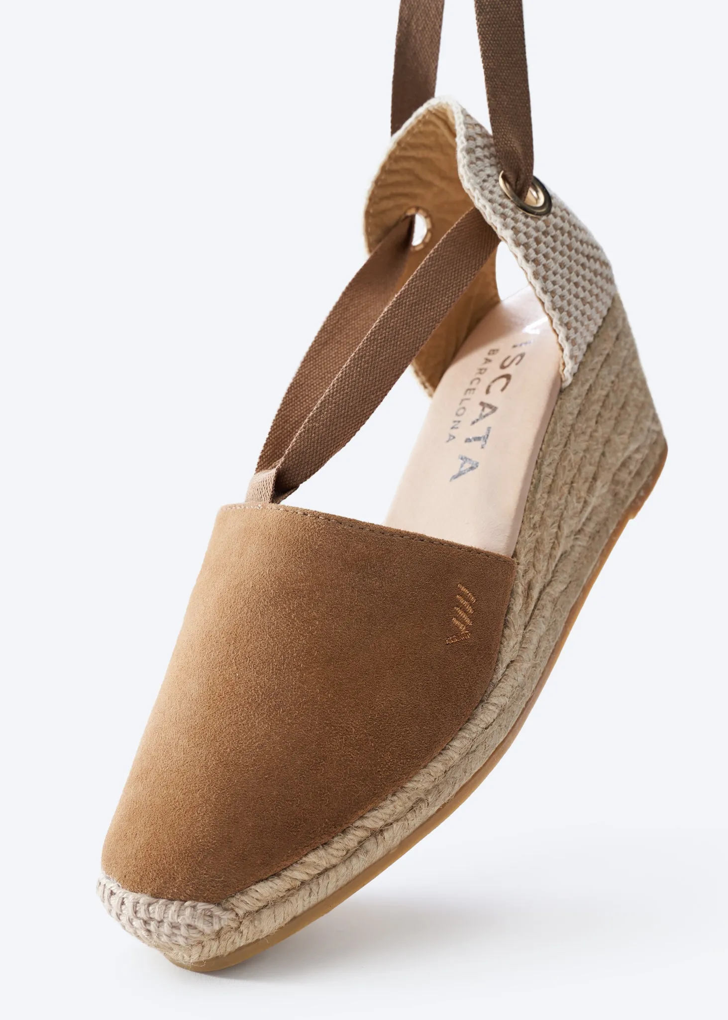 Fosca Suede Espadrille Wedges