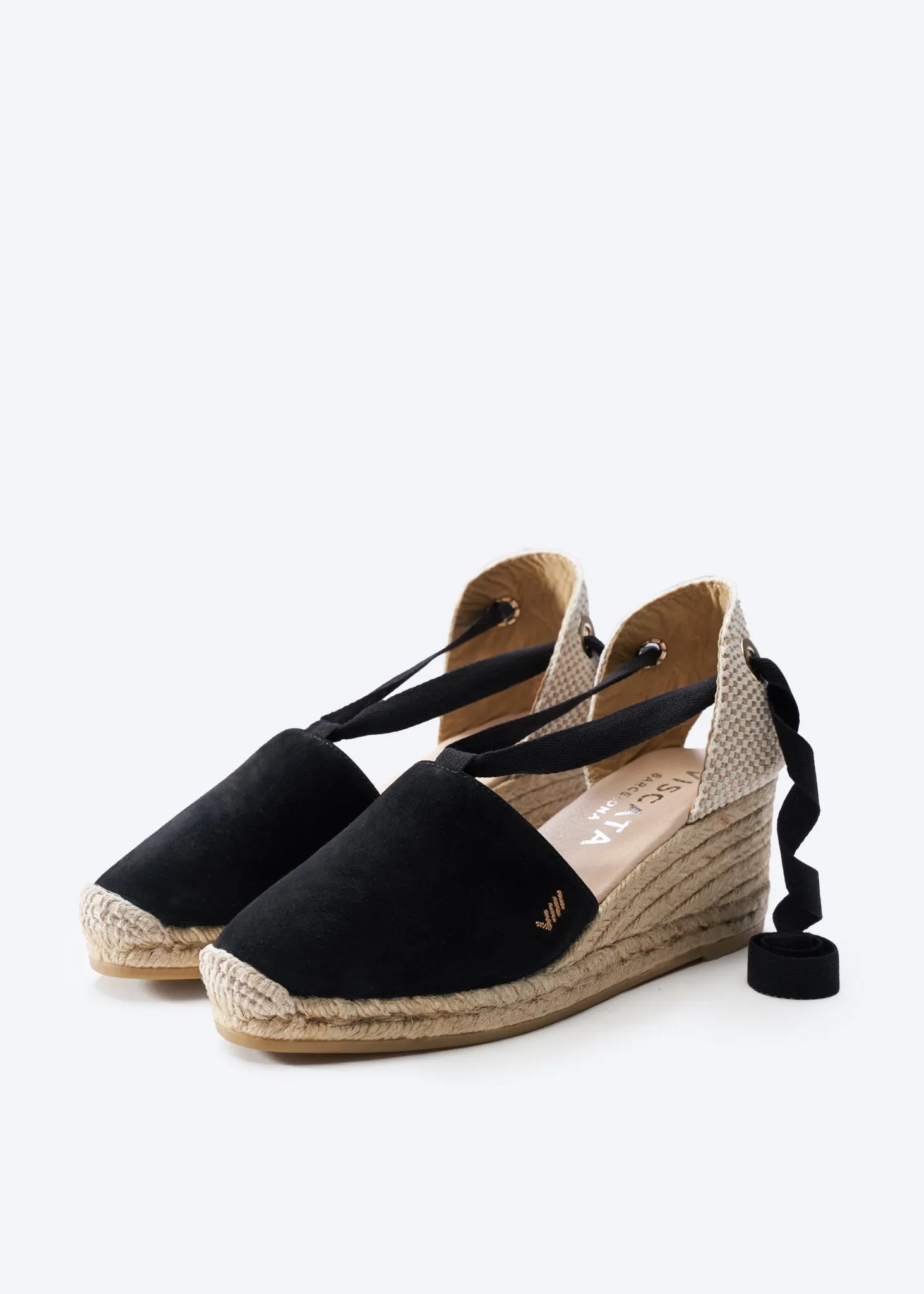 Fosca Suede Espadrille Wedges