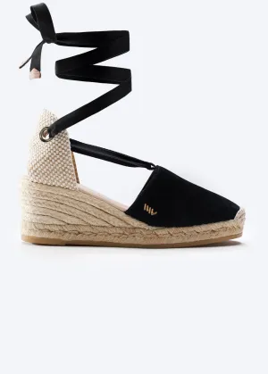 Fosca Suede Espadrille Wedges