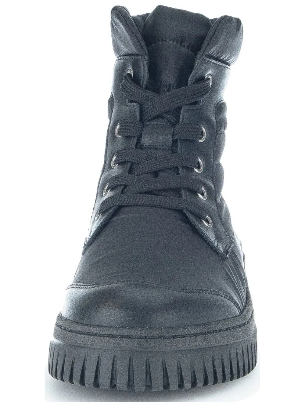 Gabor lace-up ankle boots, black