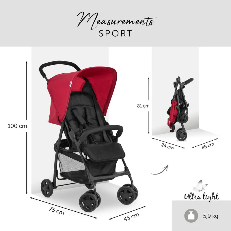 Hauck Sport Pushchair Red