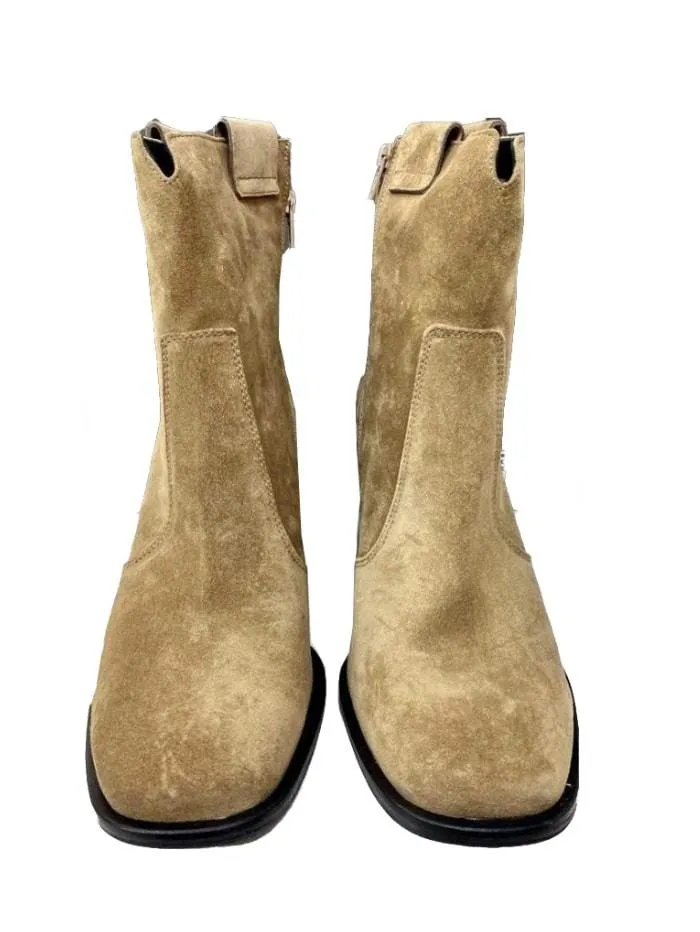 Kennel & Schmenger T Suede Ankle Boots in Wood 41-79050-269